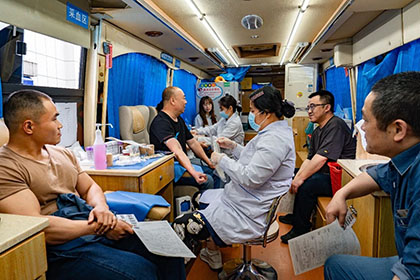 开云手机平台-开云（中国）股份公司组织员工开展无偿献血活动