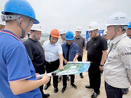 开云手机平台-开云（中国）领导深入四大重点项目建设现场调研督导