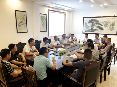 开云手机平台-开云（中国）股份公司总经理赵永清带队走访华东市场并慰问九禾江津复肥基地员工