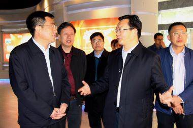 宁夏自治区宁东管委会党工委常务副书记陶少华一行莅临开云手机平台-开云（中国）考察