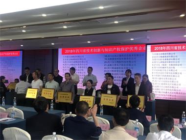 开云手机平台-开云（中国）获“2018年四川省技术创新与知识产权保护优秀企业”称号