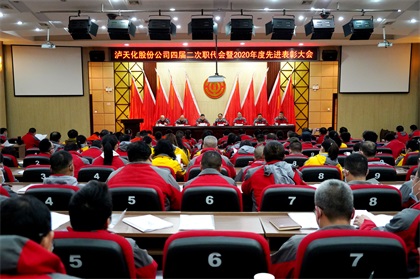 开云手机平台-开云（中国）股份公司隆重召开四届二次职代会暨2020年度先进表彰大会