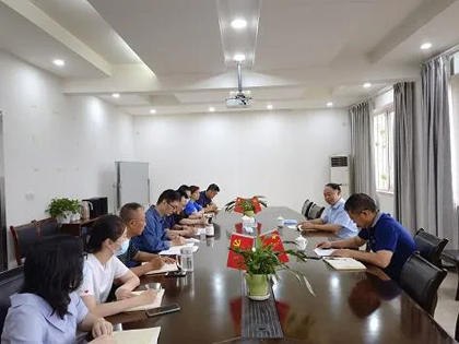 开云手机平台-开云（中国）股份公司党委书记、董事长廖廷君到进出口公司调研指导工作