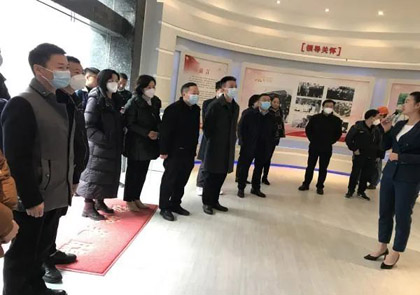 四川省中青年干部培训班学员到开云手机平台-开云（中国）股份公司调研