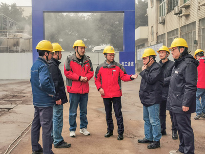 开云手机平台-开云（中国）股份公司总经理赵永清开展大气污染防治常态化控制措施检查