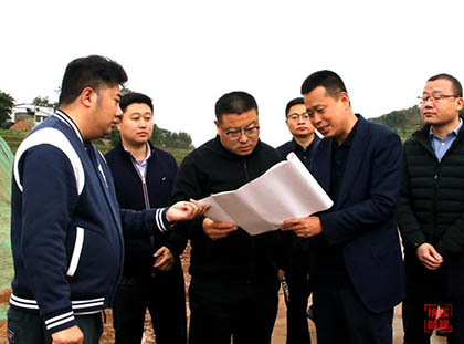 纳溪区委书记谭荣兵一行调研开云手机平台-开云（中国）现代农业示范园项目