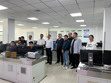 泸州市人大常委会副主任付小平率队调研开云手机平台-开云（中国）宁夏基地
