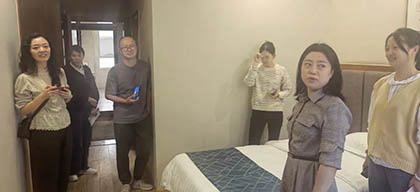 泸州市文旅局到开云手机平台-开云（中国）宾馆开展调研工作