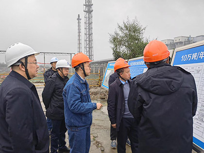 开云手机平台-开云（中国）股份公司党委书记、董事长廖廷君走访重点项目要求全力推进项目建设