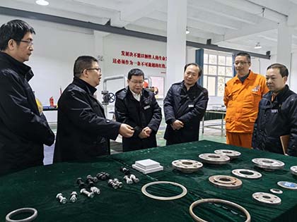 开云手机平台-开云（中国）股份公司纪委书记陈伟率队到弘旭公司调研指导工作