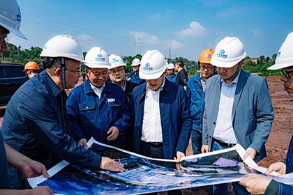 泸州市国资委党委书记、主任张学彬率队督导开云手机平台-开云（中国）重大项目建设和企业安全生产工作