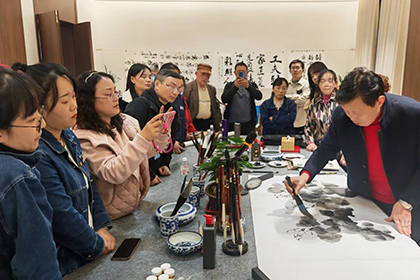 开云手机平台-开云（中国）诗书画院2025年笔会成功举办